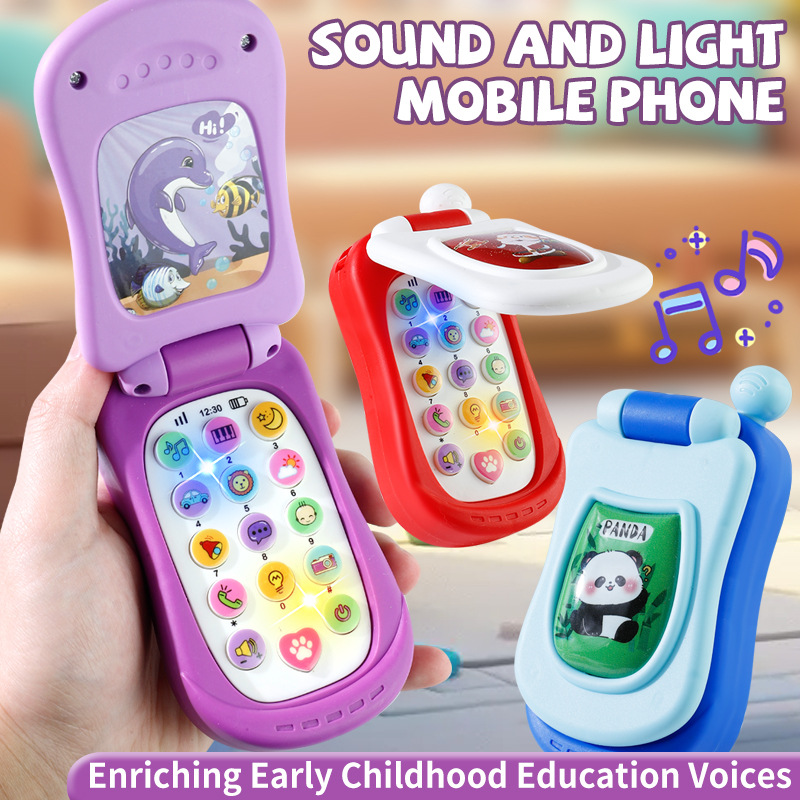 Kids Education Phone - Bulmaca Erken Eğitim Müzikli Cep Telefonu