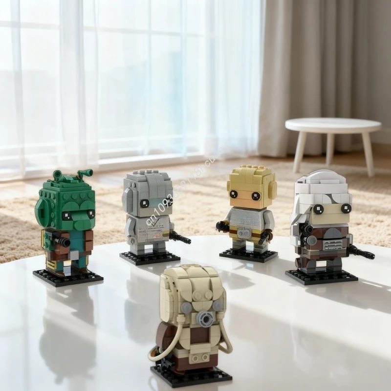 Kids Hunter Education - 841 adet MOC Bounty Hunter Brickheadz