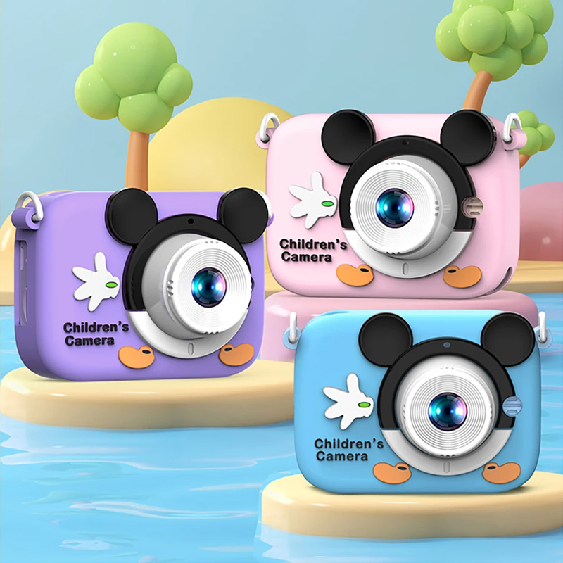 Kids Education News - Çocuklar Karikatür Kamera 1080 P HD