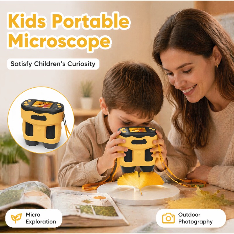 4K 1000X Mikroskop Kamera Diji - Kids Education News incelemesi ve fiyatı