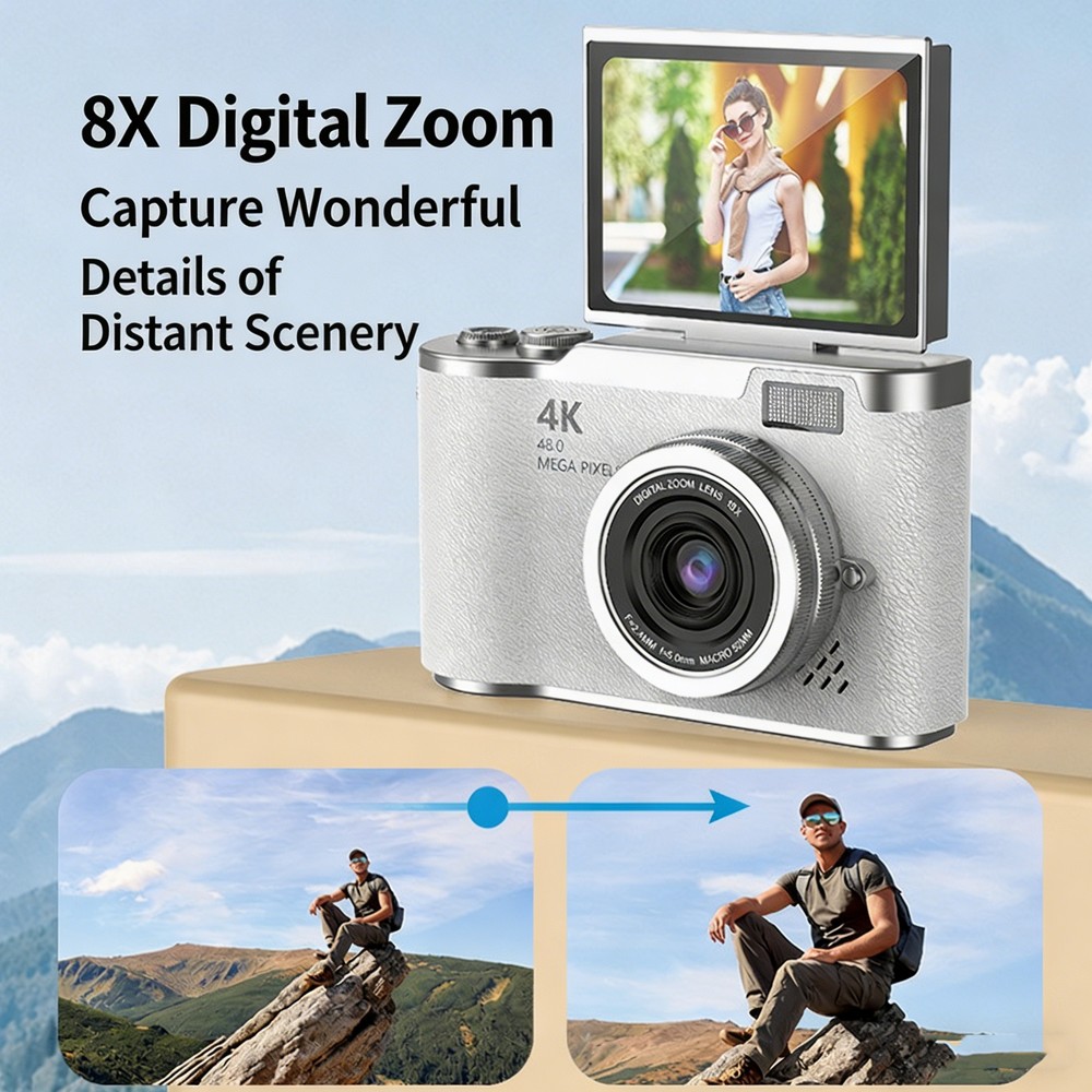 Taşınabilir 4K CCD Dijital Kam - Kids Education News incelemesi ve fiyatı