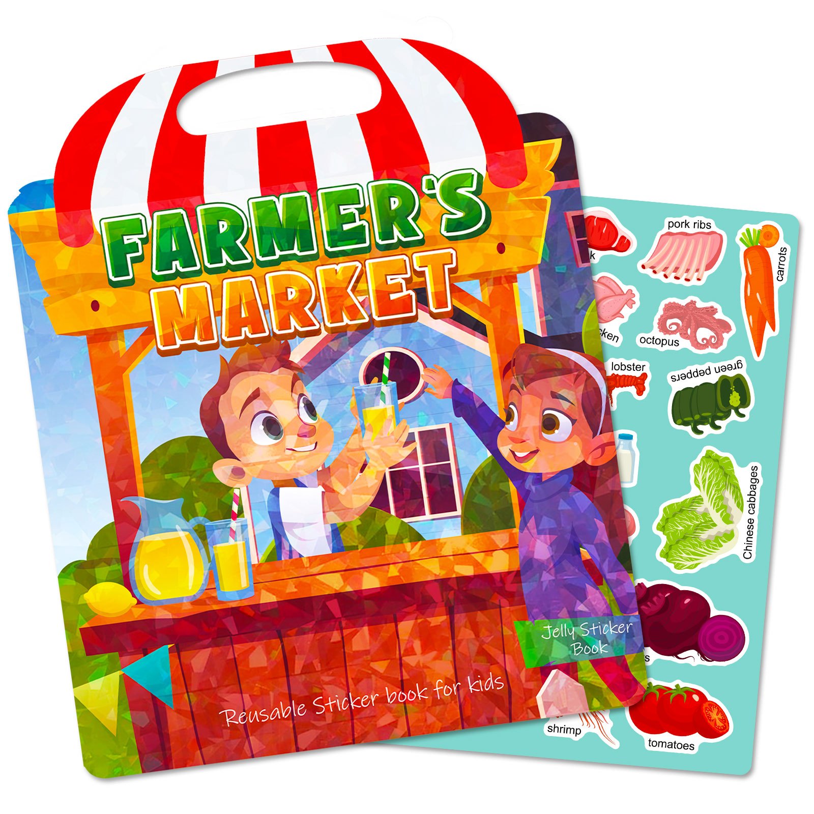 Çiftçi Pazarı Temalı Jöle Çıka - Kids Education News incelemesi ve fiyatı